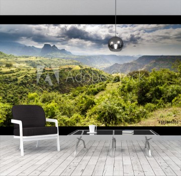 Picture of Panorama view in Simien mountains national park Ethiopia
